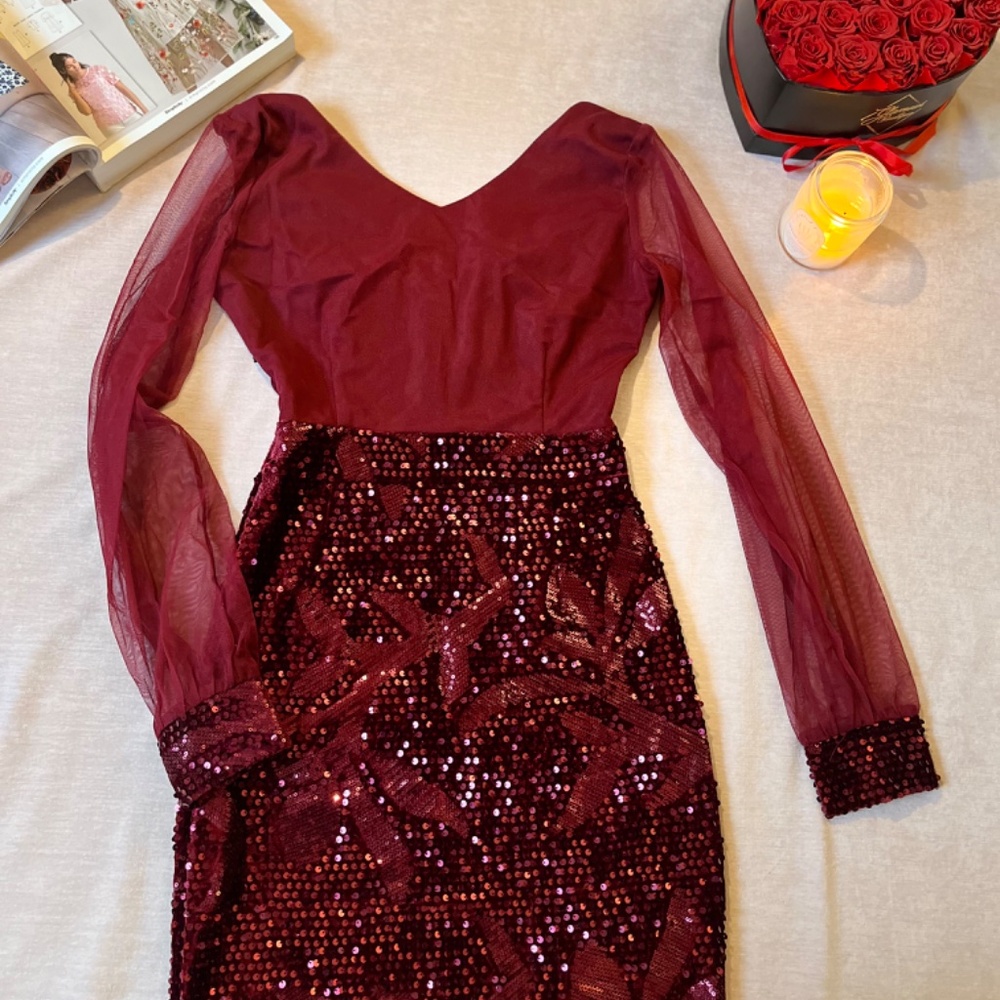 Elegant 🇺🇦lace prom dress Bridesmaid Cocktail dress Exclusive - Picture 6 of 8